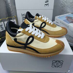 Loewe Flow Runner Sneakers Brown Shoes